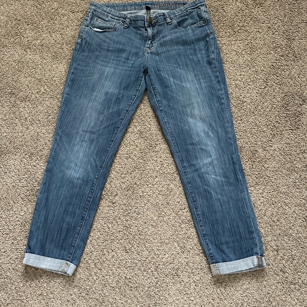 GAP Women's Cropped Blue Jeans